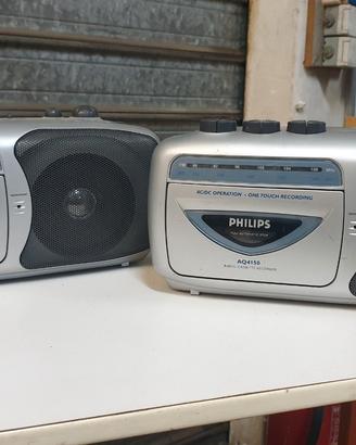 Radiolettore cassette Philips AQ4150