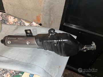 Scarico silenziatore Yamaha XT600 + paracalore