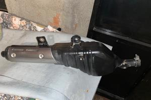 Scarico silenziatore Yamaha XT600 + paracalore