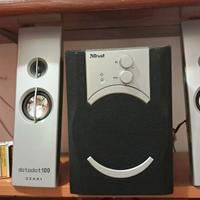 Altoparlanti e Subwoofer per PC, e 2 casse per PC