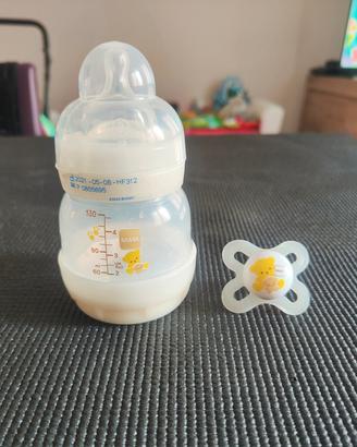 Biberon più ciuccio MAM nuovi 