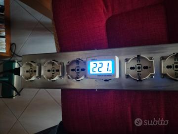 Multipresa  per Hi Fi cablata a stella