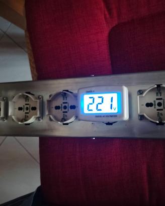 Multipresa  per Hi Fi cablata a stella