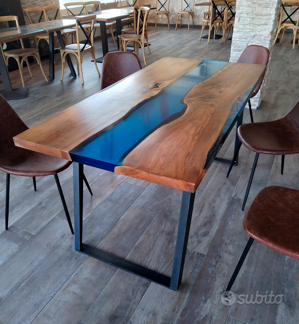 Tavoli legno e resina River Table - Arredamento e Casalinghi In vendita a  Perugia