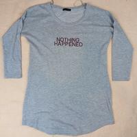 Felpa grigia da donna con stampa Zara