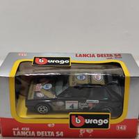 Rarità! Lancia Delta S4 Burago 1/43 Rally "Esso