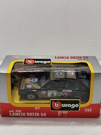 Rarità! Lancia Delta S4 Burago 1/43 Rally "Esso