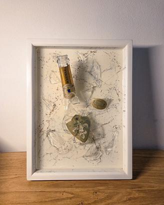 Quadro Resina Champagne 