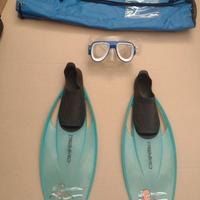 pinne e maschera mare