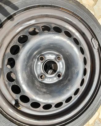 N.4 CERCHI IN FERRO OPEL 15°