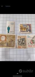5 francobolli italiani 1986 usati