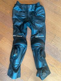 Pantaloni moto in pelle