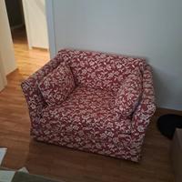 Poltrona con  letto estraibile