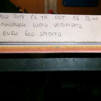 Monoblocco polo 1.6 tdi anno 2019 tipo dgt