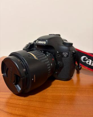 Canon eos 7d + tamron 18-50 + canon 70-300 + acces