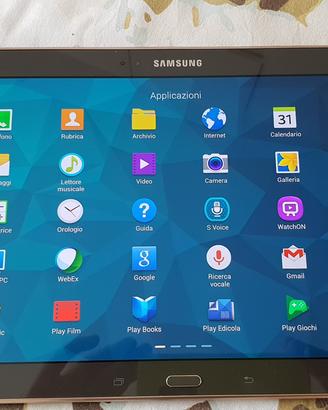 Tablet Samsung 10.5 pollici tab s SM-T805 telefono