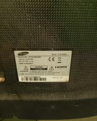 Monitor/televisore 27 pollici samsung