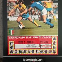 Album Calciatori PANINI  Anastatica Gazzetta Sport