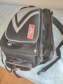 borsa sella moto e marsupio da gamba