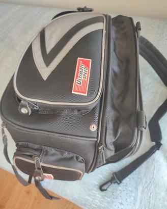 borsa sella moto e marsupio da gamba