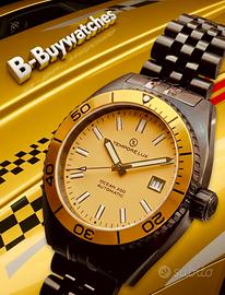 Orologio Tempore Lux Ocean 200 Pvd Nero