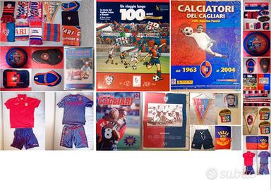 Libri Storia del Cagliari Calcio e altri gadget
