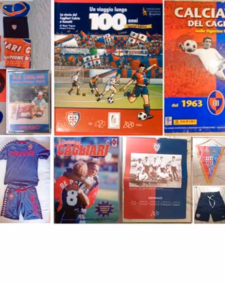 Libri Storia del Cagliari Calcio e altri gadget