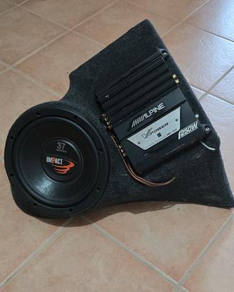 Subwoofer auto