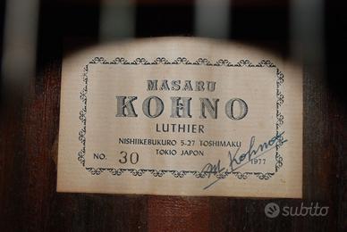Chitarra classica da concerto  Masaru Khono (1977)