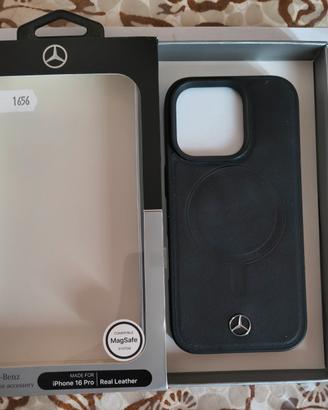 iPhone 16 pro cover vera pelle