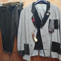 costume carnevale COPPIA NobIiltà austriaca+access