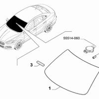 Parabrezza originale fiat tipo dal 2020 in poi