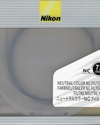filtro neutro Nikon NC