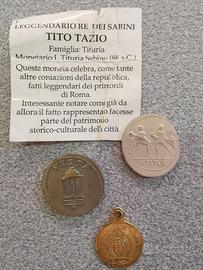 Monete Romane Ratto Delle Sabine Denario Nerone