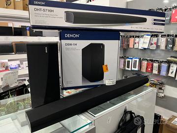 Denon Home Theather - Impianto Soundbar + Sub