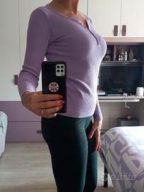 Maglione leggero con motivo a trecce Ishue' 