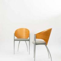 Set di 2 sedie postmoderne italiane di Cattelan