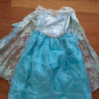 Vestito carnevale Elsa 5/6 anni