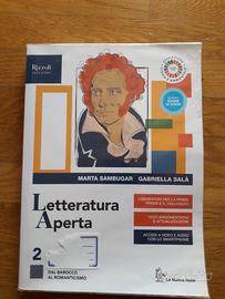 ISBN 9788830211728  Letteratura Aperta 2