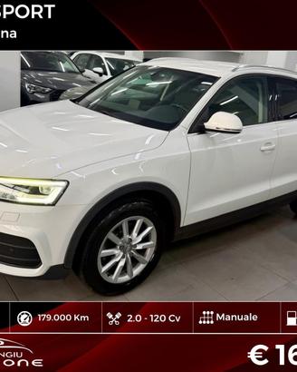 Audi Q3 2.0 TDI 120 CV Sport FINANZIABILE