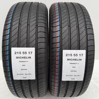 2 GOMME 215 55 17 MICHELIN A1547