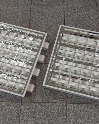 Kit 2 pezzi - Plafoniera da controsoffitto per 4 t