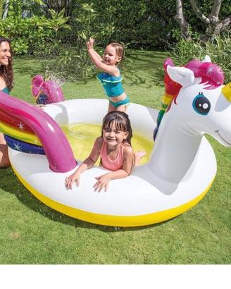 Piscina unicorno e scivolo 7,5 m