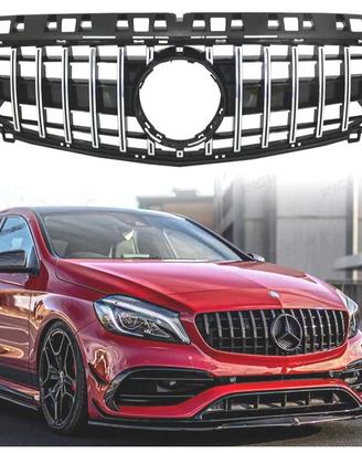 GRIGLIA MERCEDES CLASSE A W176 A45 12-15 CROMO NER