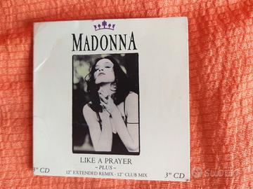 MADONNA - LIKE A PRAYER - 3 TRACCE cd singolo 3 po