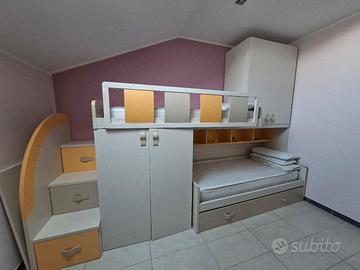 Cameretta a ponte 3 letti