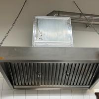 Cappa+carboni attivi+ tubazione