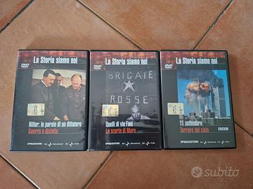 3 DVD "La storia siamo noi"