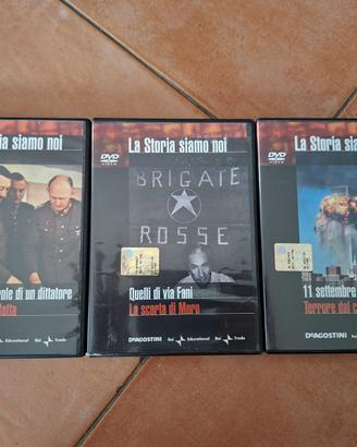 3 DVD "La storia siamo noi"