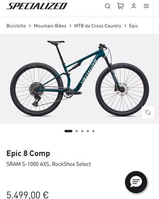 Specialized Epic 8 Comp taglia L